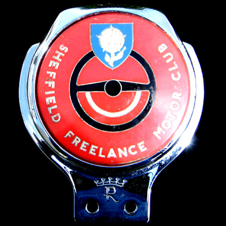Sheffield Freelance Motor Club car badge