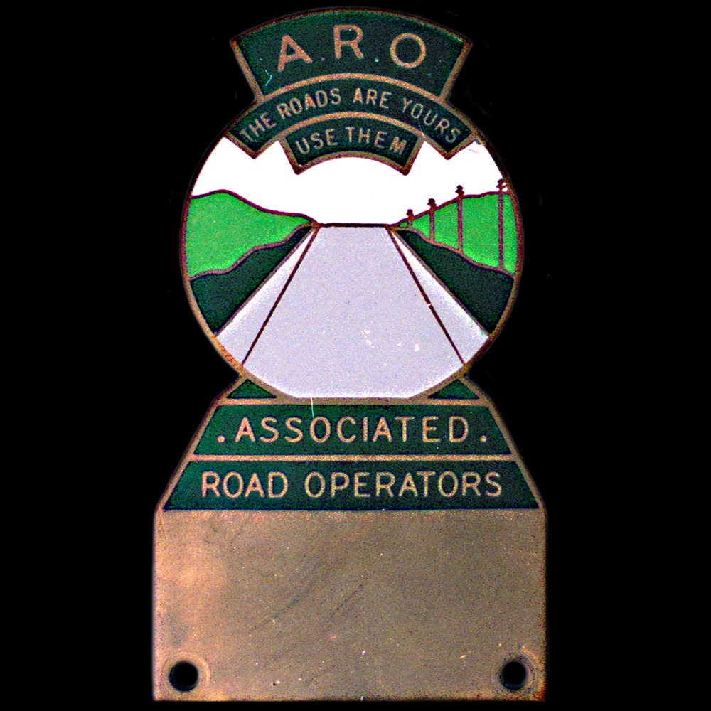Associated Road Operators Car / Lorry Badge
