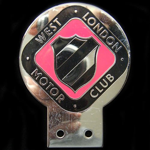 West London Motor Club car badge