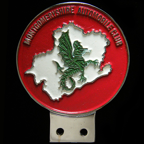 Montgomeryshire Automobile Club car badge