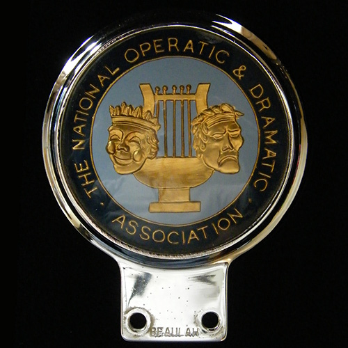 National Operatic & Dramatic Association car badge