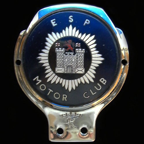 East Suffolk Police Motor Club car badge