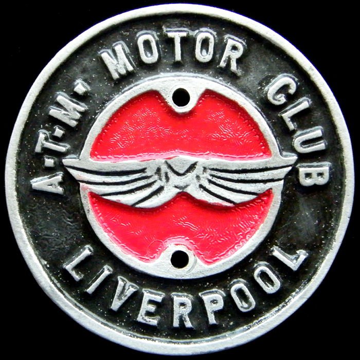 A T M Motor Club Liverpool car badge