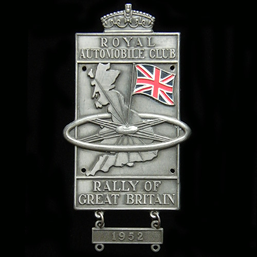 Royal Automobile Club Rally of Great Britain badge