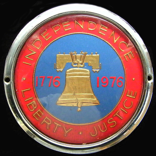 Independence - Liberty - Justice car badge