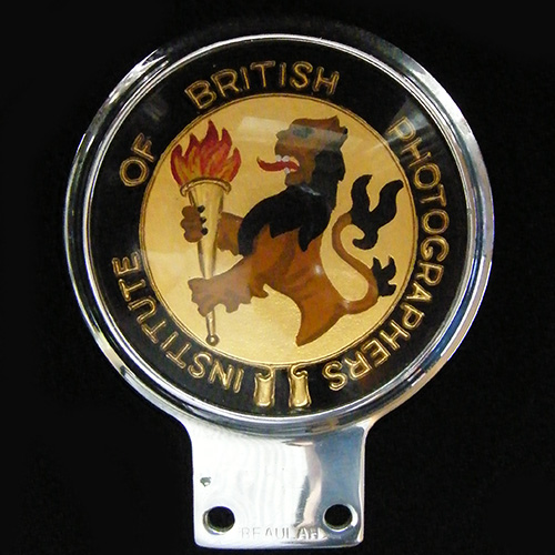 Institute of British Photographers car badge