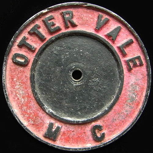 Otter Vale Motorcycle Club Car Badge