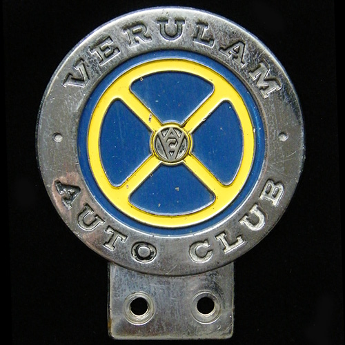Verulam Auto Club car badge