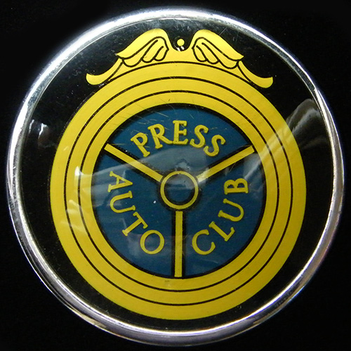 Press Auto Club car badge