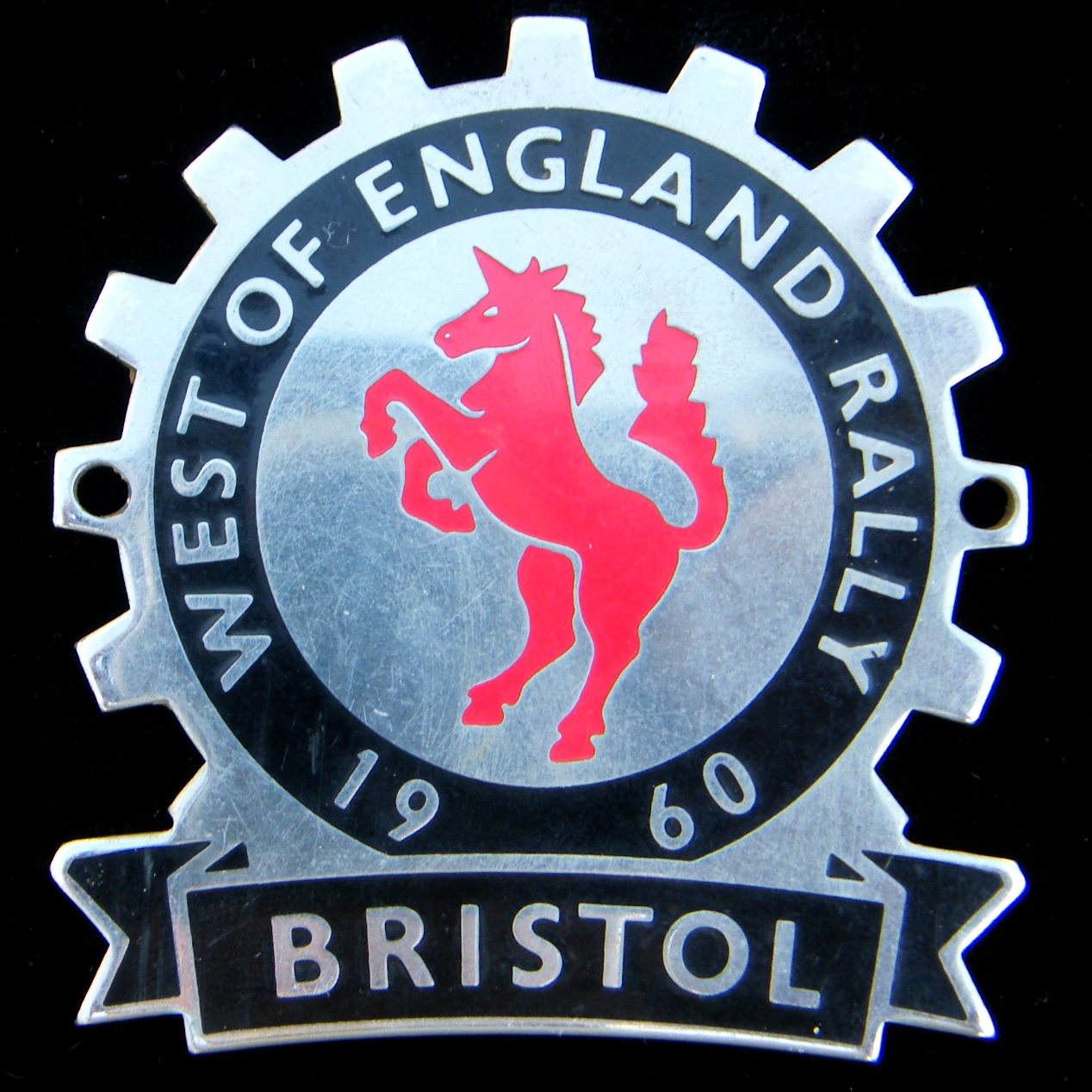 The Vespa Club of BritainWest of England Rally Bristol 1960 Cog Badge