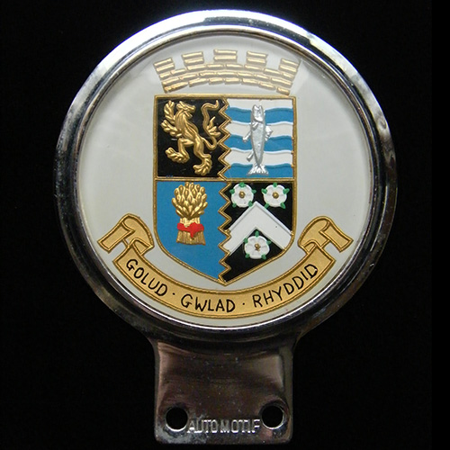 Ceredigion Aberystwyth Car Badge