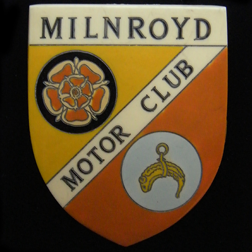 Milnroyd Motor Club car badge