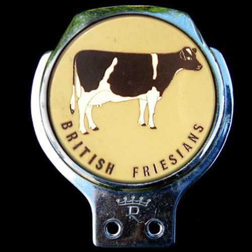 British Friesians Car badge