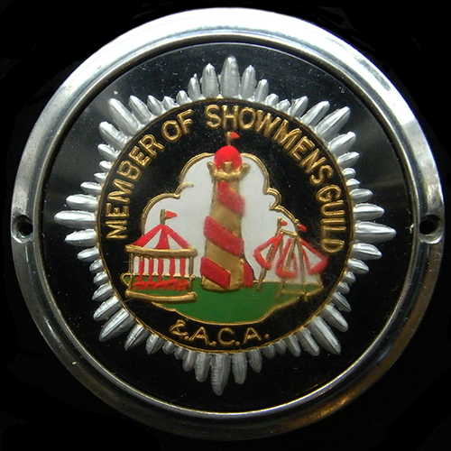 Showmens Guild Car badge