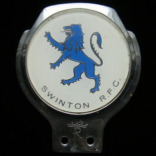 Swinton Rugby Football Club car badge