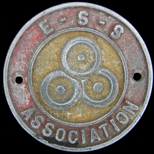 Eastern Sporting Sidecar Association car badge