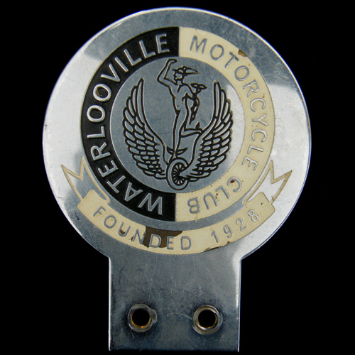 Waterlooville Motor Cycle Club Car Badge