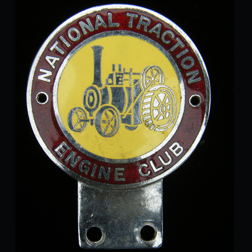National Traction Engine Club car badge