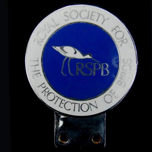 Royal Society for the Protection of Birds car badge