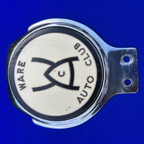Ware Auto Club car badge