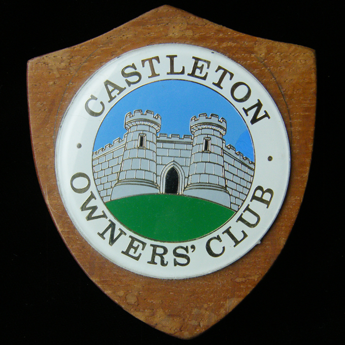 Castleton Owners Club Car Badge
