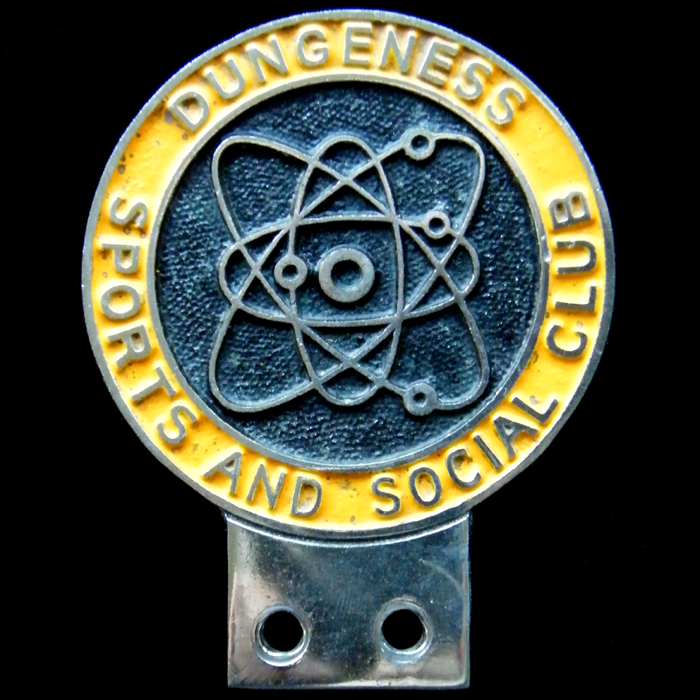 Dungeness Sports and Social Club car badge