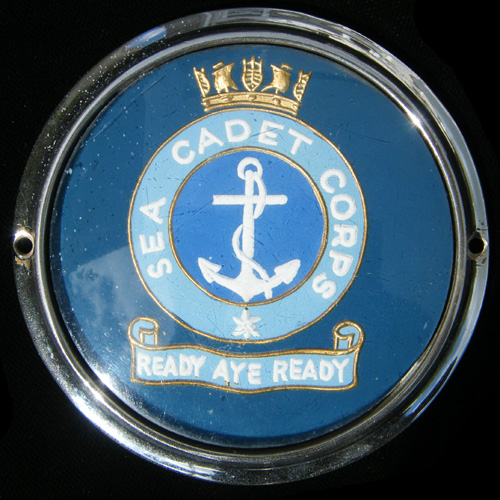 Sea Cadet Corps car badge