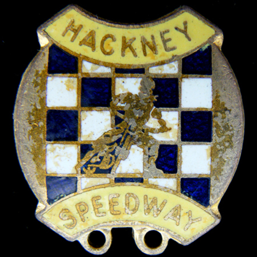 Hackney Speedway Lapel Badge