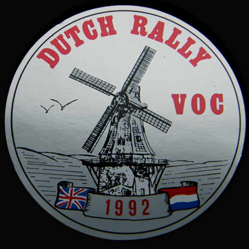 Vincent Owners Club Rally badge
