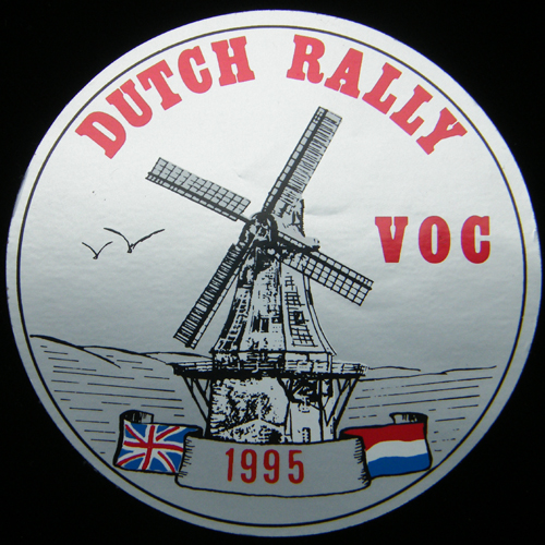 Vincent Owners Club Rally badge