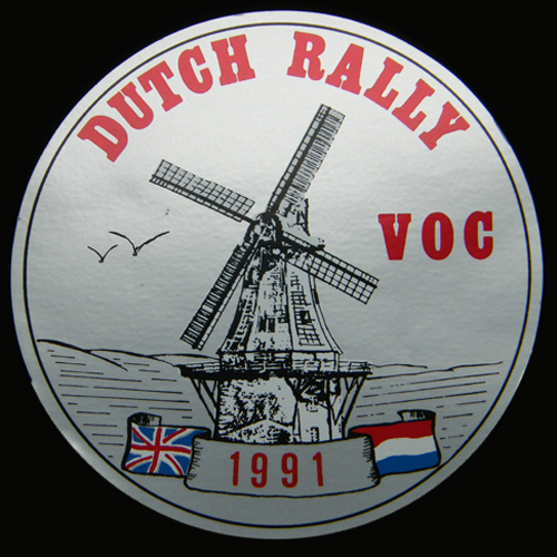 Vincent Owners Club Rally badge