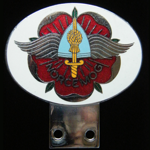 Norcemog Morgan Sports Car Club car badge