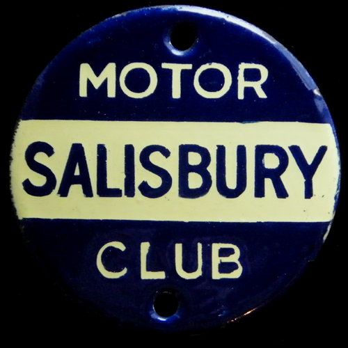 Salisbury Motor Club car badge 