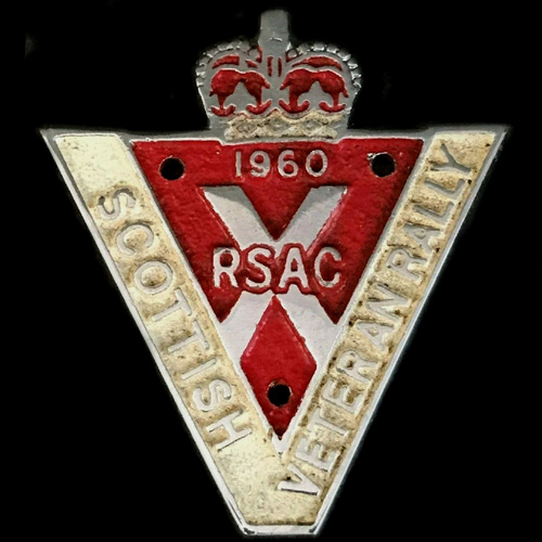 Scottish Veteran Rally badge