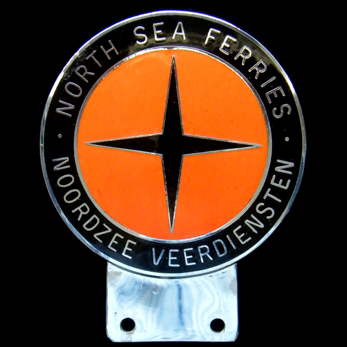 North Sea Ferries / Noordzee Veerdiensten Car Badge
