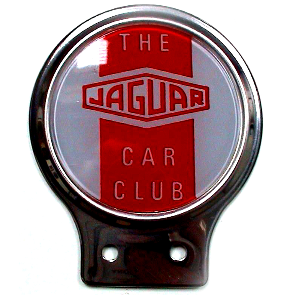 Jaguar Car Club Car badge