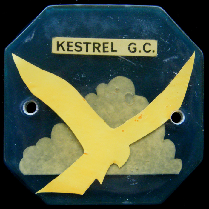Kestrel Gliding Club car badge