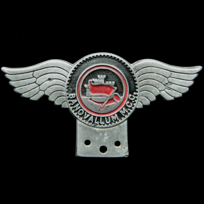 Banovallum Motor Cycle Club Car Badge (Horncastle)