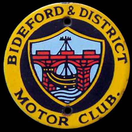 Bideford & District Motor Club Car Badge