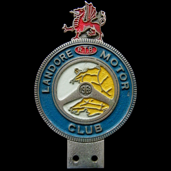 Landore (Glandŵr) Motor Club (Swansea) car badge