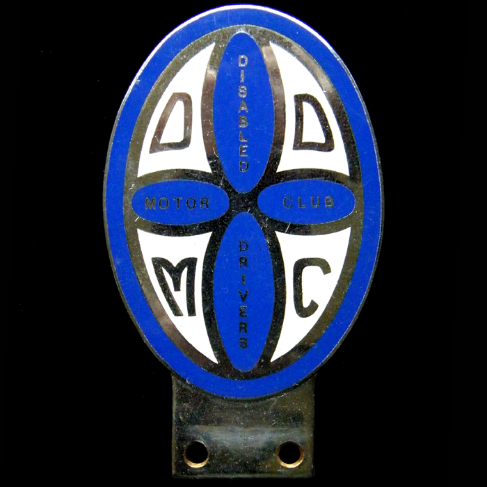 Disabled Drivers Motor Club car badge