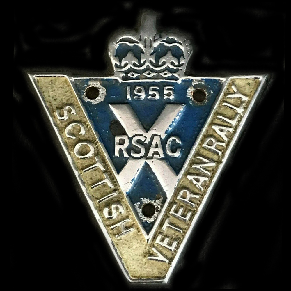 Scottish Veteran Rally badge
