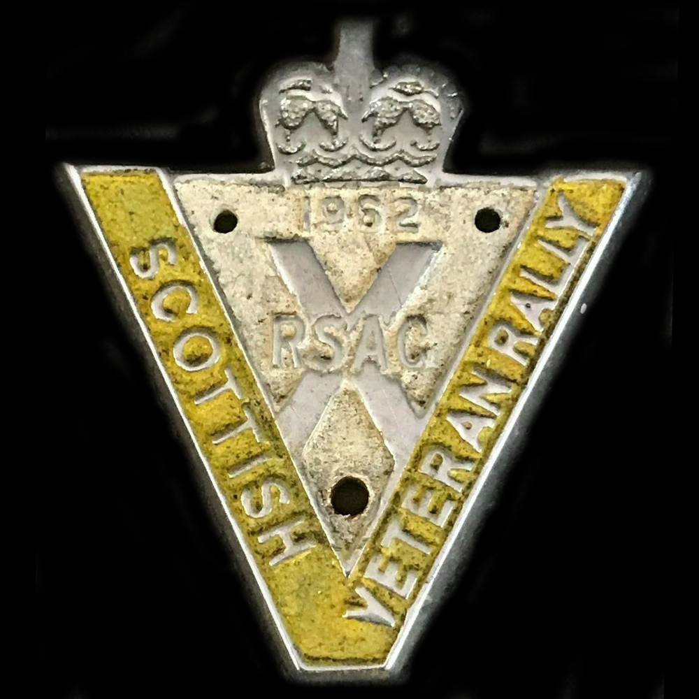 Scottish Veteran Rally badge