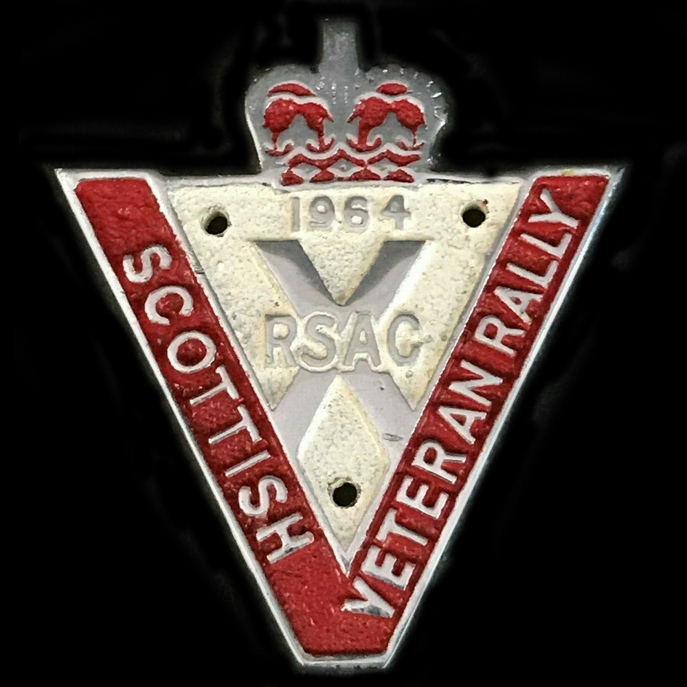 Scottish Veteran Rally badge