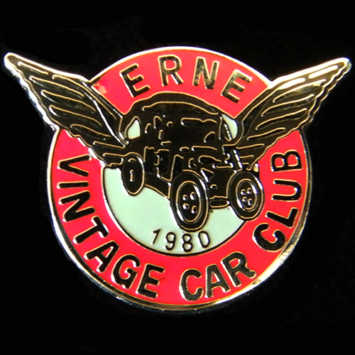 Erne Vintage Car Club badge lapel