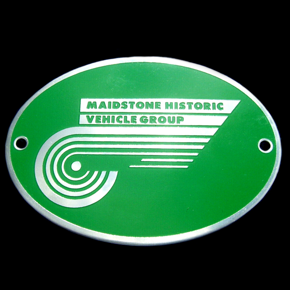 Maidstone Historic Vehicle Group car badge