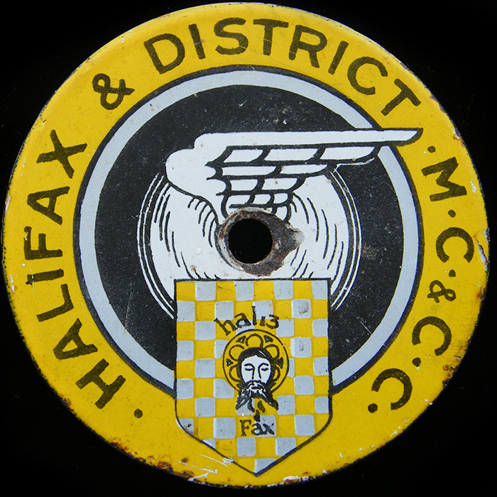 Halifax & District Motor Cycle & Car Club badge