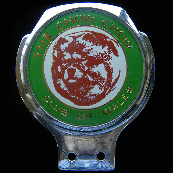Chow Chow Club of Wales car badge