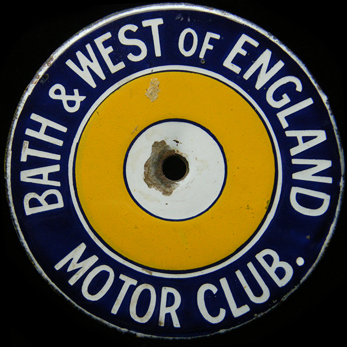 Bath & West of England Motor Club car badge