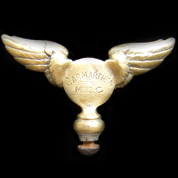 Carmarthen Motor Cycle Club car badge